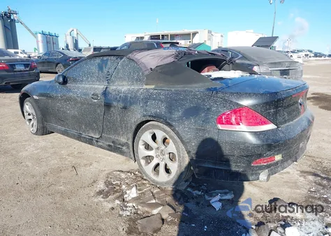 2004 BMW 645Ci z USA, uszkodzony, nr VIN WBAEK734X4B321915